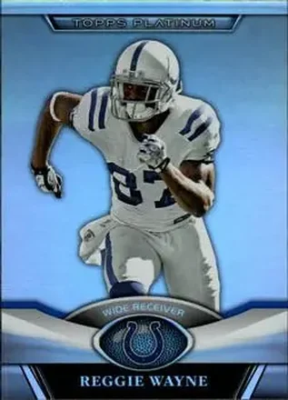 2011 Topps Platinum #4 - Reggie Wayne - Indianapolis Colts