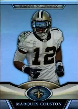 2011 Topps Platinum #6 - Marques Colston - New Orleans Saints
