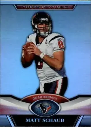2011 Topps Platinum #18 - Matt Schaub - Houston Texans