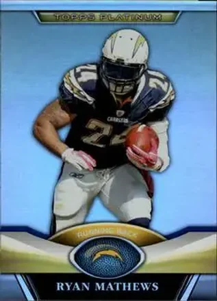 2011 Topps Platinum #25 - Ryan Mathews - San Diego Chargers