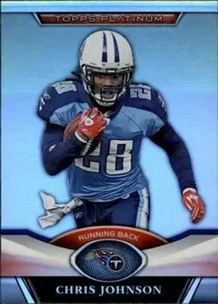 2011 Topps Platinum #30 - Chris Johnson - Tennessee Titans