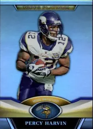 2011 Topps Platinum #31 - Percy Harvin - Minnesota Vikings