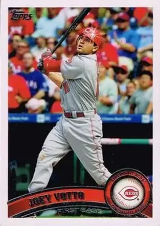 2011 Topps #5b - Joey Votto - Cincinnati Reds