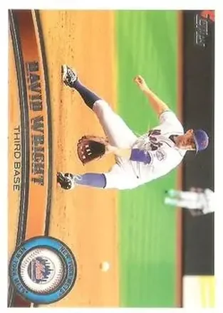 2011 Topps #15b - David Wright - New York Mets
