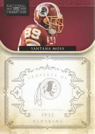 2011 Playoff National Treasures #149 - Santana Moss - Washington Redskins