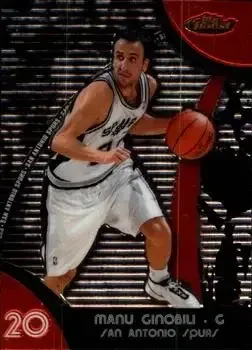 2007-08 Finest #5 Manu Ginóbili