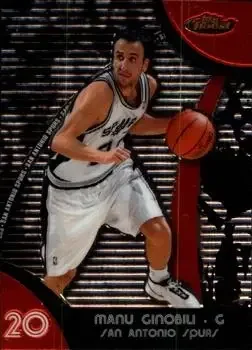 2007-08 Finest #5 Manu Ginóbili