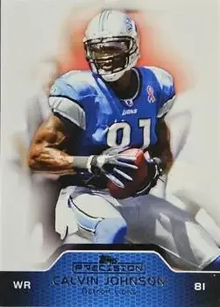2011 Topps Precision #17 - Calvin Johnson - Detroit Lions