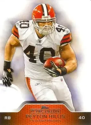 2011 Topps Precision #21 - Peyton Hillis - Cleveland Browns