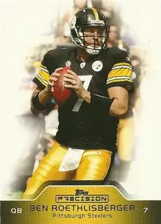 2011 Topps Precision #28 - Ben Roethlisberger - Pittsburgh Steelers