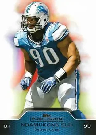 2011 Topps Precision #33 - Ndamukong Suh - Detroit Lions