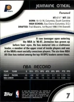 Back of Jermaine O'Neal