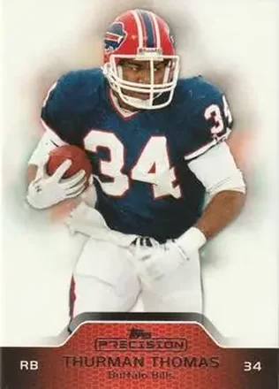 2011 Topps Precision #58 - Thurman Thomas - Buffalo Bills