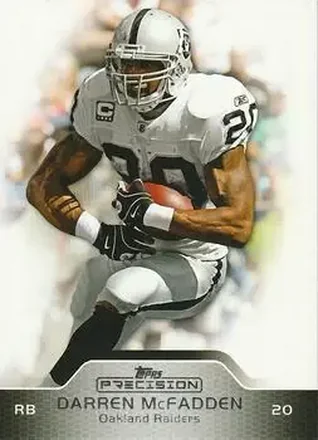 2011 Topps Precision #67 - Darren McFadden - Oakland Raiders