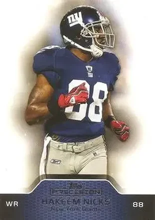 2011 Topps Precision #73 - Hakeem Nicks - New York Giants