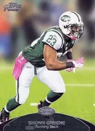 2011 Topps Prime #8 - Shonn Greene - New York Jets