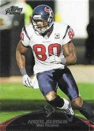 2011 Topps Prime #10 - Andre Johnson - Houston Texans