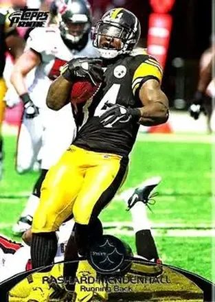 2011 Topps Prime #11 - Rashard Mendenhall - Pittsburgh Steelers