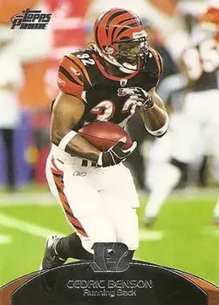 2011 Topps Prime #39 - Cedric Benson - Cincinnati Bengals