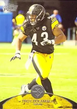 2011 Topps Prime #42 - Troy Polamalu - Pittsburgh Steelers