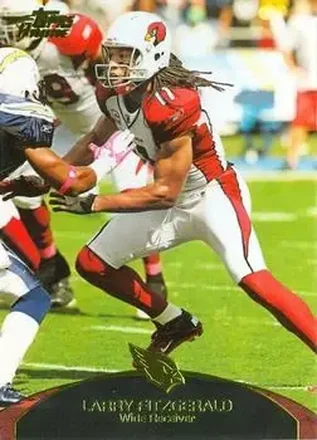 2011 Topps Prime #80 - Larry Fitzgerald - Arizona Cardinals