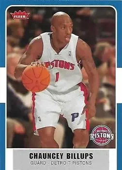 2007-08 Fleer #1 Chauncey Billups