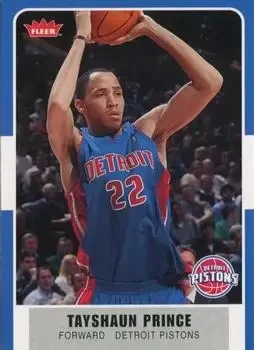2007-08 Fleer #5 Tayshaun Prince