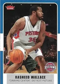 2007-08 Fleer #6 Rasheed Wallace