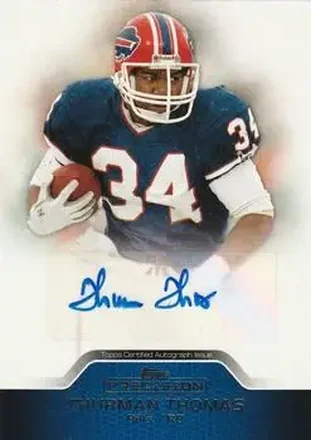 2011 Topps Precision - Autographs #PCRA-TT - Thurman Thomas - Buffalo Bills