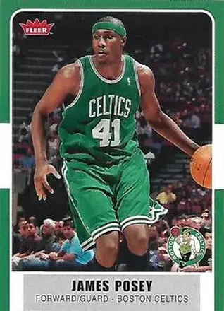 2007-08 Fleer #21 - James Posey - Boston Celtics