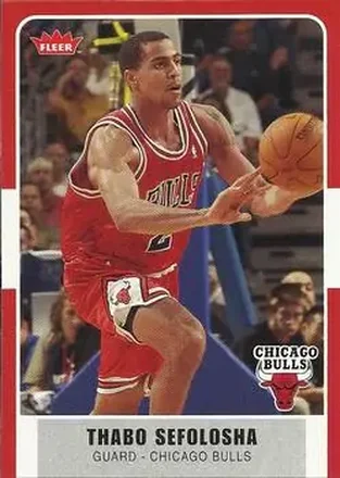 2007-08 Fleer #33 - Thabo Sefolosha - Chicago Bulls