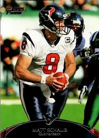 2011 Topps Prime #105 - Matt Schaub - Houston Texans