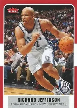 2007-08 Fleer #37 - Richard Jefferson - New Jersey Nets