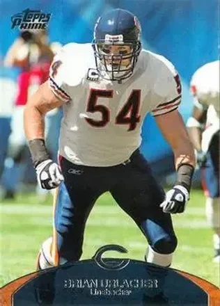 2011 Topps Prime #132 - Brian Urlacher - Chicago Bears