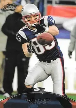 2011 Topps Prime #135 - Wes Welker - New England Patriots