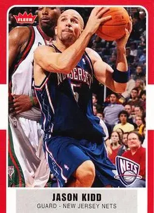 2007-08 Fleer #38 - Jason Kidd - New Jersey Nets 2007-08 Fleer #38 - Jason Kidd - New Jersey Nets