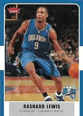 2007-08 Fleer #50 - Rashard Lewis - Orlando Magic