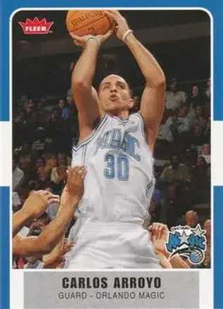 2007-08 Fleer #54 - Carlos Arroyo - Orlando Magic