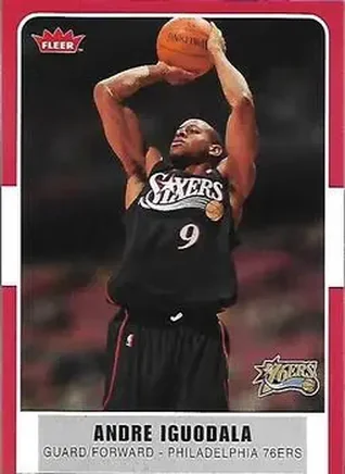 2007-08 Fleer #62 - Andre Iguodala - Philadelphia 76ers 2007-08 Fleer #62 - Andre Iguodala - Philadelphia 76ers