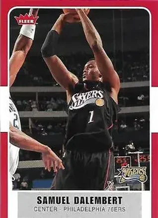 2007-08 Fleer #66 - Samuel Dalembert - Philadelphia 76ers 2007-08 Fleer #66 - Samuel Dalembert - Philadelphia 76ers