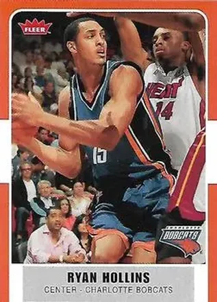 2007-08 Fleer #73 - Ryan Hollins - Charlotte Bobcats