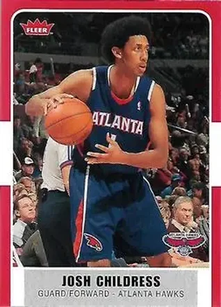 2007-08 Fleer #81 - Josh Childress - Atlanta Hawks