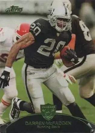2011 Topps Prime - Aqua #101 - Darren McFadden - Oakland Raiders