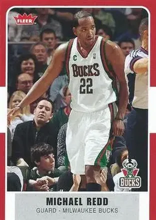 2007-08 Fleer #91 - Michael Redd - Milwaukee Bucks