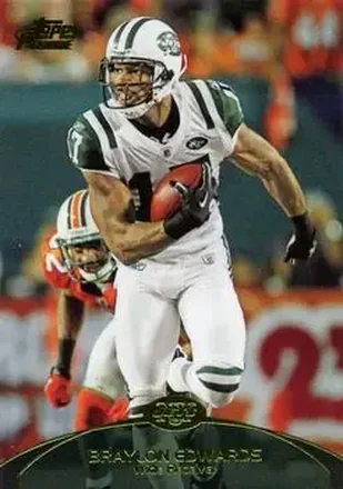 2011 Topps Prime - Aqua #141 - Braylon Edwards - New York Jets