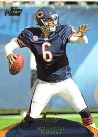 2011 Topps Prime - Aqua #147 - Jay Cutler - Chicago Bears
