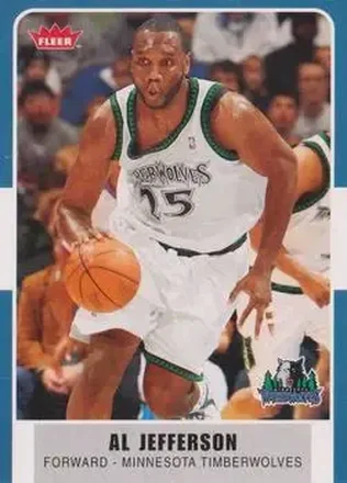 2007-08 Fleer #96 - Al Jefferson - Minnesota Timberwolves