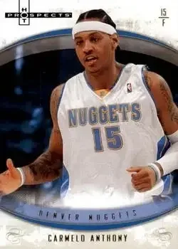 2007-08 Fleer Hot Prospects #2 Carmelo Anthony