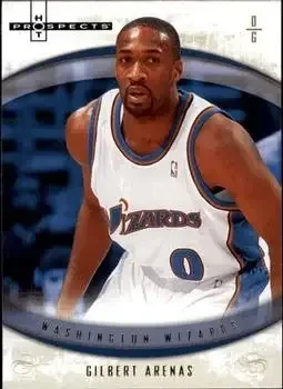 2007-08 Fleer Hot Prospects #3 Gilbert Arenas