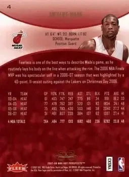 Back of Dwyane Wade